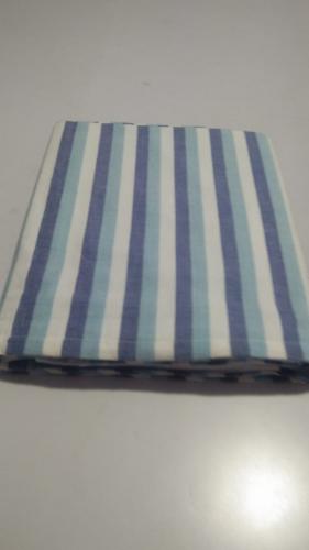 BEDSHEET STRIPE 90X108 2 PILLOW COVER